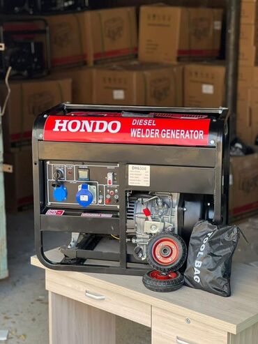 движок генератора: Дизельный сварочный генератор HONDO Особенности и комплектация: -