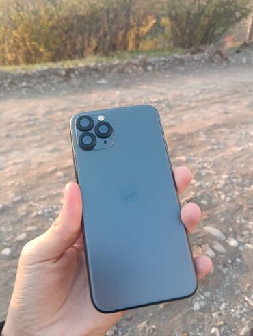 Уюлдук телефондор жана аксессуарлар: IPhone 11 Pro, Колдонулган, 256 ГБ, Каптама, Коргоочу айнек, 92 %