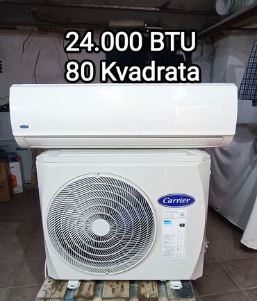 Kondisionerlər: Kondisioner Carrier, İşlənmiş, 70-80 kv. m, Split sistem, Kredit yoxdur, Pulsuz quraşdırılma