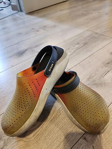 crocs original: Сабо, 39, Crocs, Б/у, цвет - Оранжевый, Самовывоз — 1