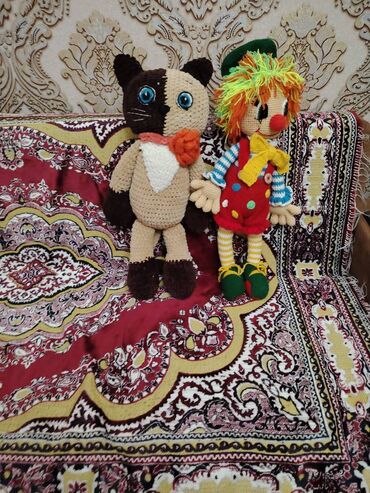 Oyuncaqlar: Toxunma kuklalar əl işidi hərəsi 50man — 6