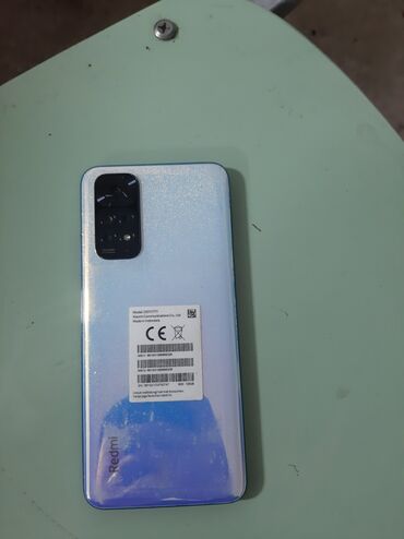 телефон нот 11: Xiaomi, Redmi Note 11, Новый, 128 ГБ, цвет - Голубой, 2 SIM