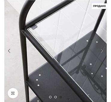 икея икеа ikea: Стеллаж икеа 42х40х176 см, черный, РЁНШЭР ИКЕА очень удобный стеллаж — 3