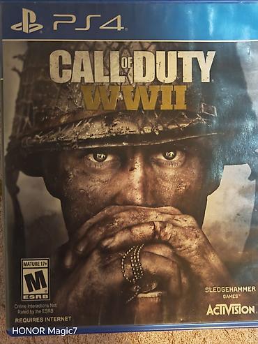 vətən n muhafizə: PS4 oyun diskləri – God of War (2018) və Call of Duty: WWII God of — 2