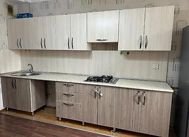 Metbex mebeli tam ideyal üstünde qaz moyka hamsi verlir mebel arasi