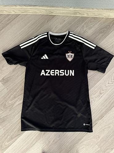 ağ palto: Futbolka, Adidas, M, rəng - Qara — 1