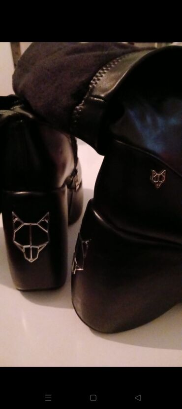 Çəkmələr: Uzunboğaz, Ölçü: 38, rəng - Qara, Yeni -da lalafo.az — 6 Çəkmələr: Uzunboğaz, Ölçü: 38, rəng - Qara, Yeni — 6