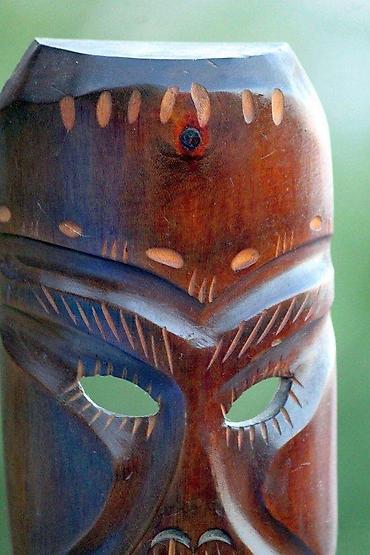 Ostali antikviteti: Maska AFRIČKA umetnost 30cm. Mid-Century. ORIGINAL. Afrička maska — 5