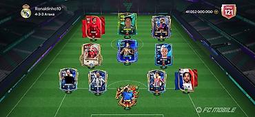pes 2013 cd: FC Mobile hesabı – güclü komanda tərkibi - Oyun: EA FC Mobile - — 1