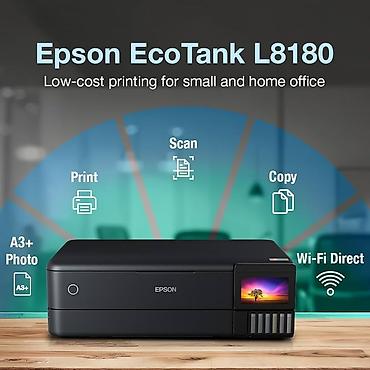 сканер лаунч купить: Epson EcoTank L8180 — струйное МФУ формата A3+ для дома и малого — 1