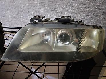 с5: Комплект передних фар Audi 1999 г., Б/у, Оригинал, Германия — 2