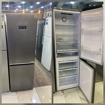 baku electronics qaz sobasi: Б/у 2 двери Beko Холодильник Продажа, цвет - Серый