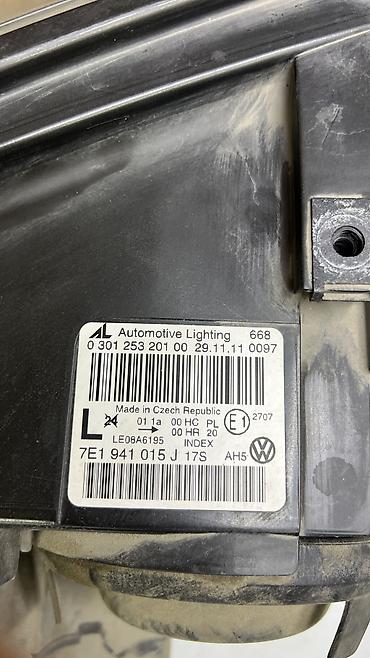 Передние фары: Передняя левая фара Volkswagen 2011 г., Б/у, Оригинал, Германия — 7