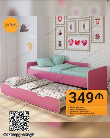 hamam ucun krantlar: Qız üçün, Çarpayı, Matras ilə