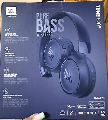 gizli qulaqlıq: İşlənmiş Simsiz (Bluetooth) Qulaqcıqlar, JBL, rəng - Mavi — 7