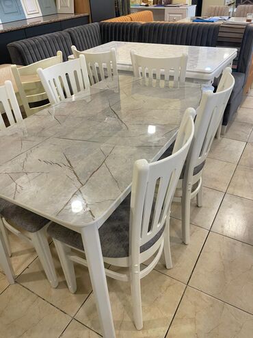 Masa və oturacaq dəstləri: Mətbəx üçün, Yeni, Açılan, Dördbucaq masa -da lalafo.az — 8 Masa və oturacaq dəstləri: Mətbəx üçün, Yeni, Açılan, Dördbucaq masa — 8