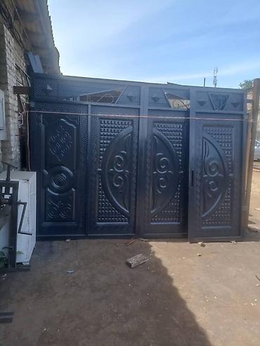 Распашные ворота: Металлические ворота и калитки под заказ - Изготовление распашных и — 25