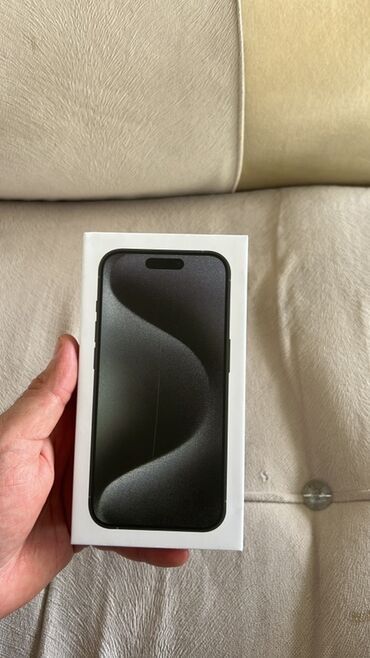 ucuz soyuducu qiymetleri: IPhone 15 Pro, 256 GB, Space Gray, Barmaq izi, Face ID