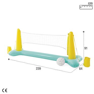 Digər idman və istirahət malları: №: 7680 Məhsulun adı: Şişmə voleybol toru Intex 56508, 239x64x91 sm — 2