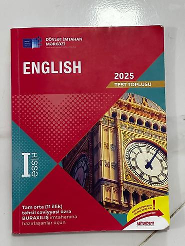 dim informatika 2025 pdf: İngilis dili Testlər 11-ci sinif, DİM, 1-ci hissə — 1