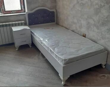 угловая кровать: Новый, Односпальная кровать, Без подьемного механизма, С матрасом, Азербайджан