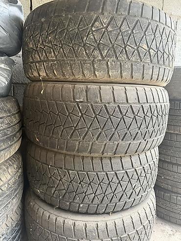 сапог бортовой двух скат: Шины 285 / 50 / R 20, Зима, Б/у, Комплект, Внедорожные (АТ/МТ), Bridgestone — 1