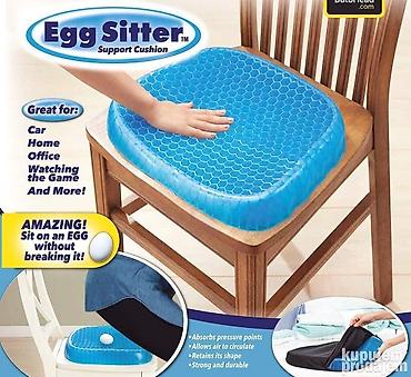 Orthopedic mattresses & pillows: Jastuk podloga za stolicu i udobno sedenje egg siter. jastuk podloga — 1