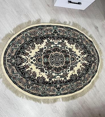 kovralit satisi: Oval xalça 142×102sm Irandan alinib yenidir - Forma: oval - Rəng — 1