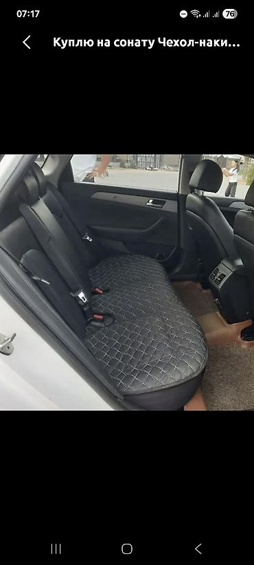 марк блит: Чехлы Экокожа, цвет - Черный, Hyundai, Б/у, Самовывоз — 1