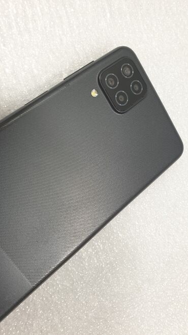 увеличительный экран для телефона: Samsung Galaxy A12, Б/у, 32 ГБ, цвет - Черный, 2 SIM