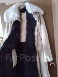 Дубленки: Дубленка, Классическая модель, По колено, Все размеры — 8