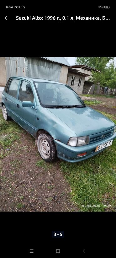 mercedesbenz слс: Suzuki Alto: 1996 г., 1 л, Механика, Бензин, Хэтчбэк