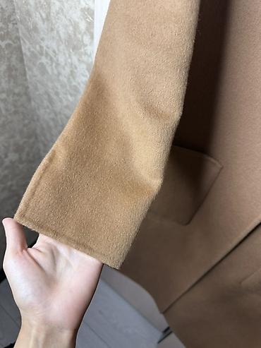 накладные: Кашемировое пальто VICOLO HAND MADE, бежевый (верблюжий) оттенок. - — 3