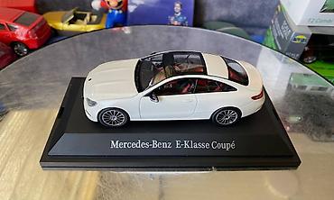 Avtomobil modelləri: Коллекционная модель Mercedes-Benz E-class W213 Coupe white 2017 — 9
