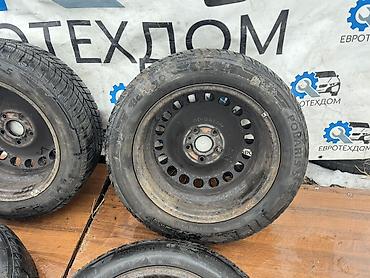 Колеса в сборе: Колеса в сборе 205 / 55 / R 16, Зима, Б/у, Комплект, Легковые, Железные, отверстий - 5 — 14
