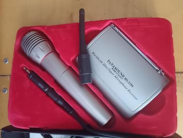 di box: Беспроводной микрофонный комплект PANASOUND WS-2395 Описание: - — 6