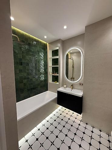 3: 3 комнаты, 100 м², Вефа ТЦ Элитка, 12 этаж, Евроремонт — 8