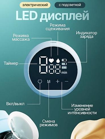 электрический молокотсос: Электрический беспроводной молокоотсос, отличного качества - 3 режима — 4