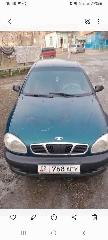 Daewoo: Daewoo Lanos: 1996 г., 1.5 л, Автомат, Бензин, Седан