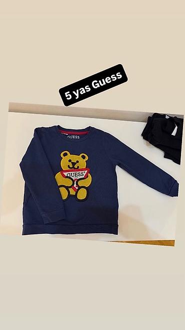 Original Guess uşaq sviteri – 5 yaş - Rəng: tünd göy - Model: ön lalafo.az -da Original Guess uşaq sviteri – 5 yaş - Rəng: tünd göy - Model: ön