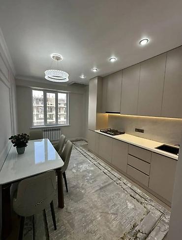 жилмассив семетей карта: 2 комнаты, 59 м², Пишпек Элитка, 7 этаж, Дизайнерский ремонт — 7