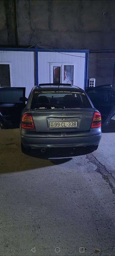 opel astra kompressor: Opel Astra G sedan, tünd mavi rəng - Kuzov: 4 qapılı sedan, arxa şüşə — 2