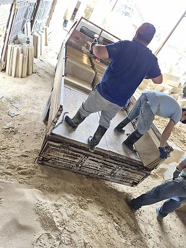travertin daş: Ağlay daşdan hazırlanmış üzlük və dekorativ elementlər - Təbii daş — 6