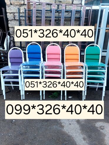 Bağ, çöl oturacaqları: Yeni, Plyaj, piknik stulu, Metal, Azərbaycan — 20