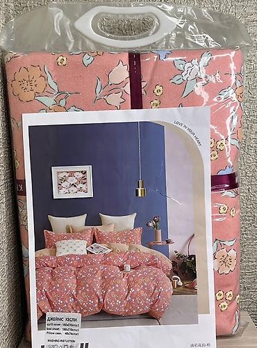 Комплекты постельного белья: Постельное бельё в клетку, комплект 3 предмета. Перед новогодный — 18