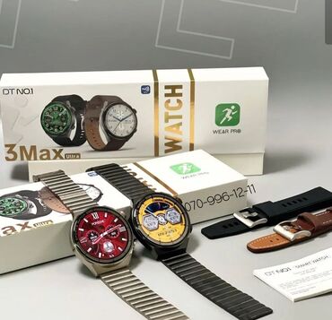 Smart saatlar: Yeni, Smart saat, Nabi, Sensor ekran, rəng - Qara — 3