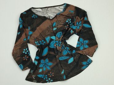 eleganckie brązowa bluzki: Блуза жіноча, S, стан - Хороший