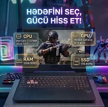 ASUS: ASUS TUF Gaming noutbuku – yüksək performanslı oyun və yaradıcı işlər — 1