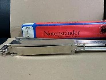 Ostali muzički instrumenti: Sklopivi stalak za note (Notenständer – Music Stand) - Lagan i — 10