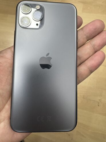 айфон 11 про макс 256 гб цена бишкек: IPhone 11 Pro, Колдонулган, 64 ГБ, Коргоочу айнек, Каптама, Куту